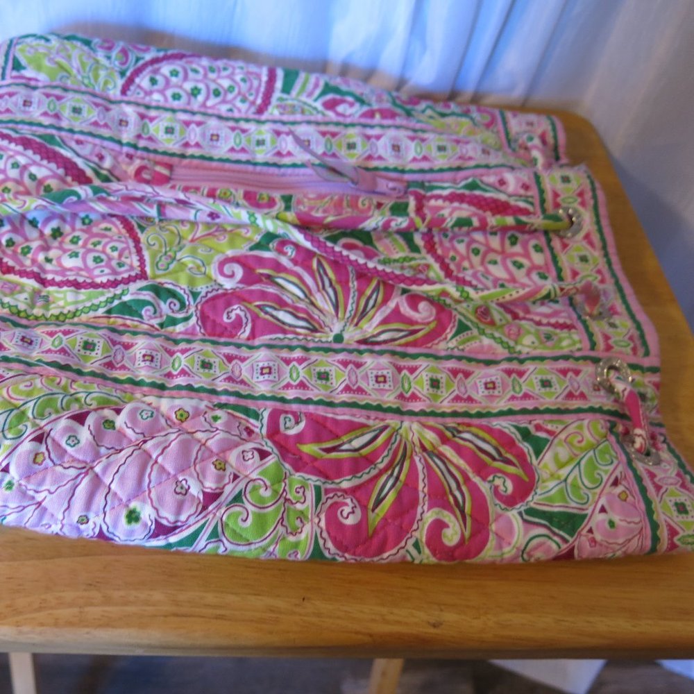 Vera Bradley Drawstring Backsack Retired Print Pi… - image 3
